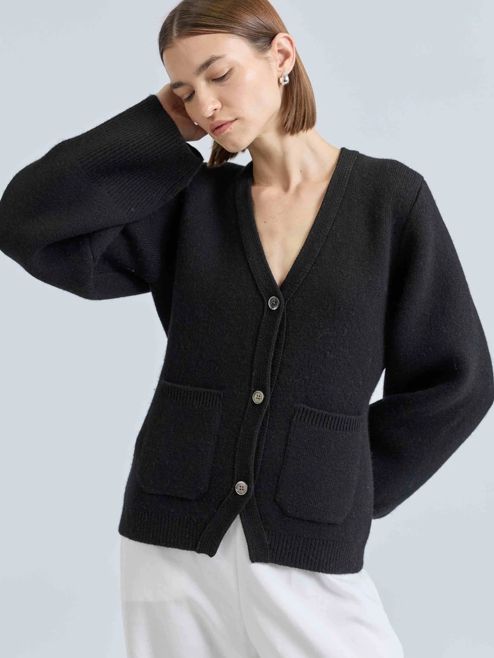 Almina Concept V-Neck Cardigan